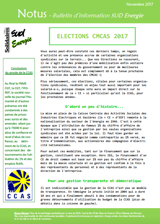 SUD Énergie | NOTUS le bulletin d'information de sud énergie Penly ...