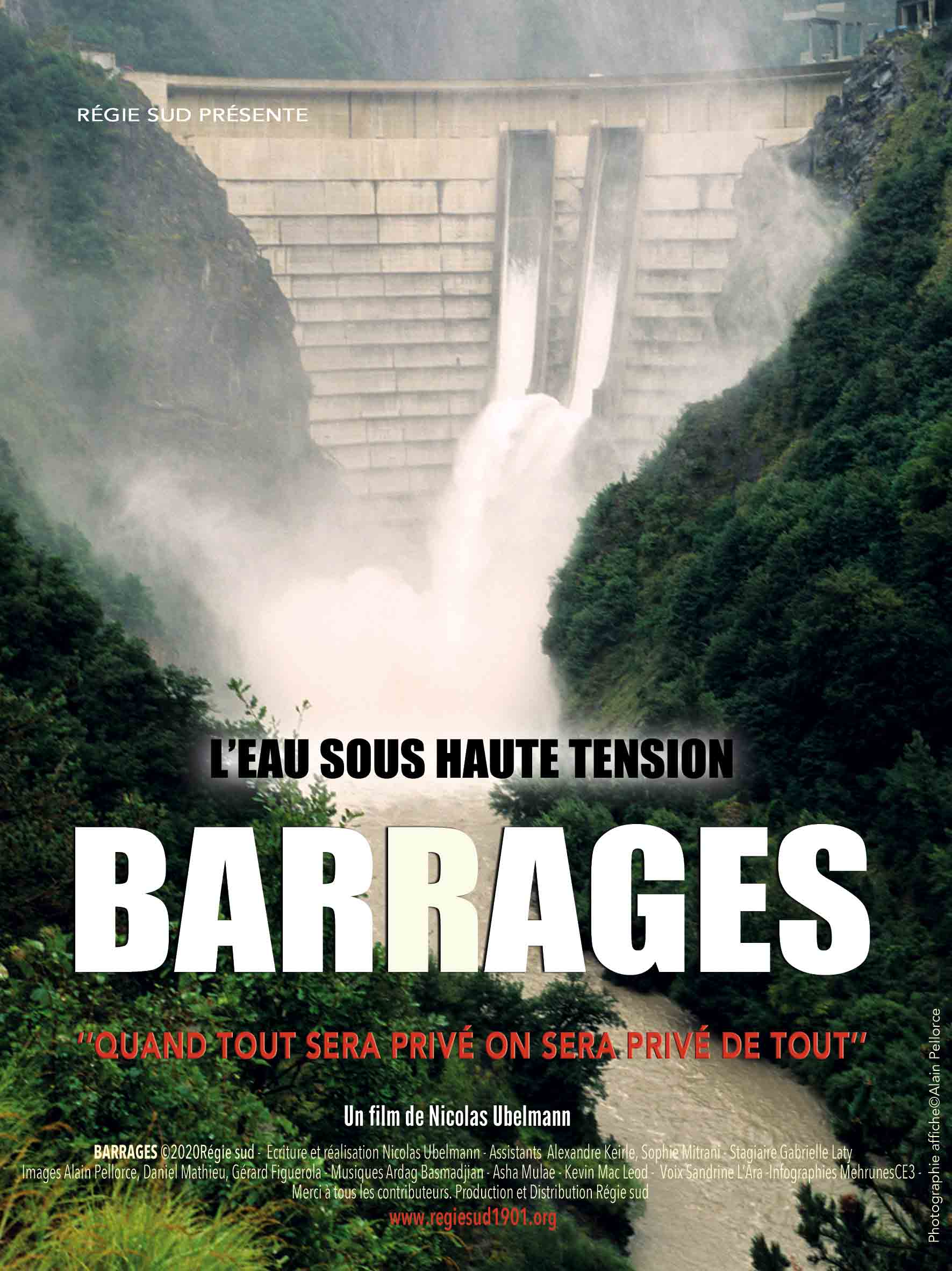 Affiche film barrage