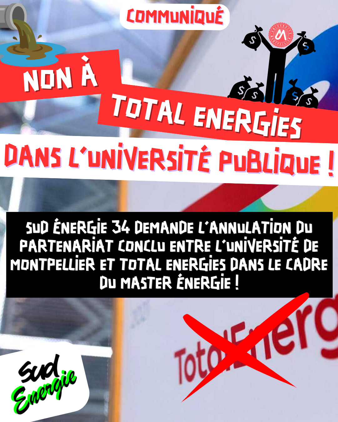 communiqué Total a luniv